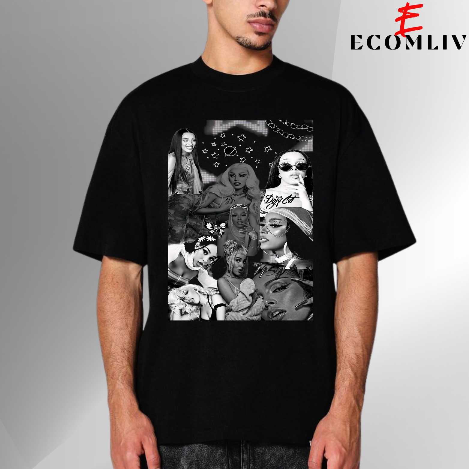 Retro Doja Cat Pop Shirt, Unisex Streetwear T Shirt
